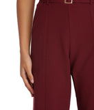 Boldly Belted Wide Leg Pants for 2022 festival outfits, festival dress, outfits for raves, concert outfits, and/or club outfits