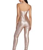 Fabulously Sequined Jumpsuit for 2022 festival outfits, festival dress, outfits for raves, concert outfits, and/or club outfits