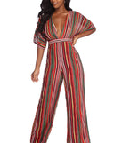 Diving Into Stripes Jumpsuit will help you dress the part in stylish holiday party attire, an outfit for a New Year’s Eve party, & dressy or cocktail attire for any event.