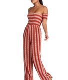 Smocked And Striped Jumpsuit provides a stylish start to creating your best summer outfits of the season with on-trend details for 2023!