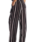 Set In Stripes Straight Leg Pants