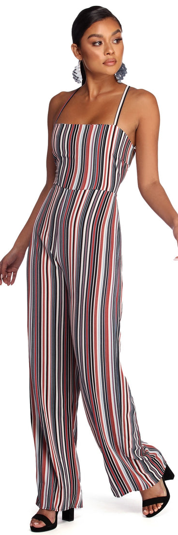 Keep It Striped Jumpsuit for 2022 festival outfits, festival dress, outfits for raves, concert outfits, and/or club outfits