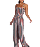 Keep It Striped Jumpsuit for 2022 festival outfits, festival dress, outfits for raves, concert outfits, and/or club outfits