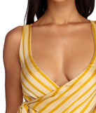 Tied To Tribal Stripes Jumpsuit for 2022 festival outfits, festival dress, outfits for raves, concert outfits, and/or club outfits