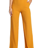 Wide Leg Dress Pants