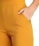 Wide Leg Dress Pants