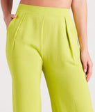 Weekend Chic High Waist Wide-Leg Pants provides a stylish start to creating your best summer outfits of the season with on-trend details for 2023!
