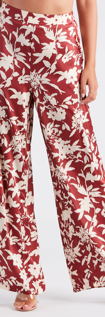 Major Muse Floral Satin Pants is a fire pick to create 2023 festival outfits, concert dresses, outfits for raves, or to complete your best party outfits or clubwear!