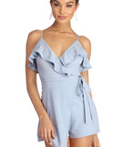 Charm In Ruffles Romper will help you dress the part in stylish holiday party attire, an outfit for a New Year’s Eve party, & dressy or cocktail attire for any event.