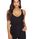 Flirt Alert Tie Waist Romper will help you dress the part in stylish holiday party attire, an outfit for a New Year’s Eve party, & dressy or cocktail attire for any event.