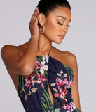 Taste Of Tropic Floral Romper for 2022 festival outfits, festival dress, outfits for raves, concert outfits, and/or club outfits