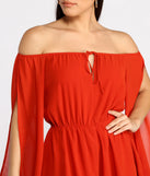 Flowy Feels Chiffon Romper is the perfect Homecoming look pick with on-trend details to make the 2023 HOCO dance your most memorable event yet!