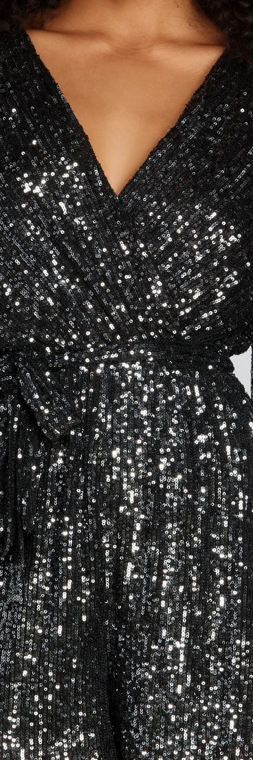 You Glow Girl Sequin Romper will help you dress the part in stylish holiday party attire, an outfit for a New Year’s Eve party, & dressy or cocktail attire for any event.
