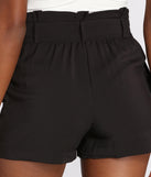 Roll With It Paper-bag Belted Dress Shorts provides a stylish start to creating your best summer outfits of the season with on-trend details for 2023!