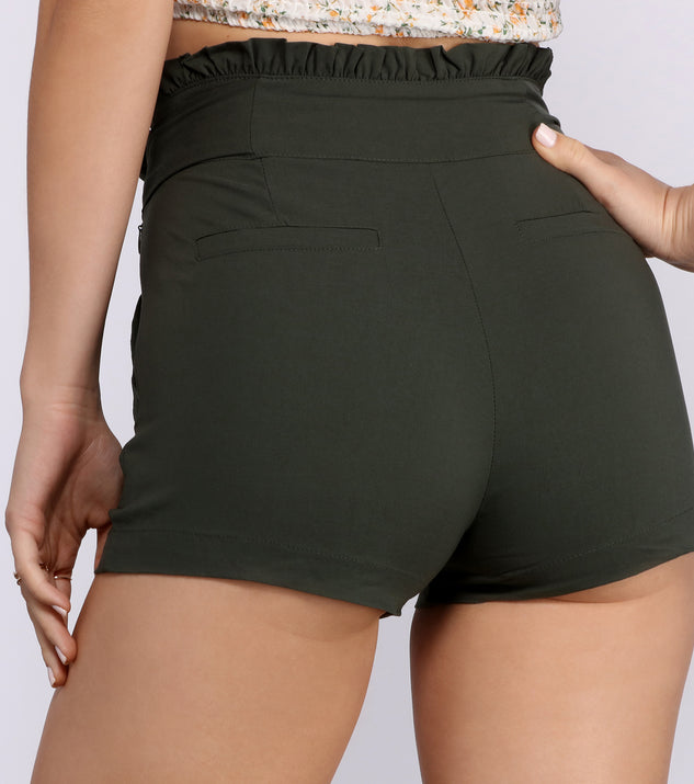 Frill Seeker Ruffle Waist Shorts | Windsor