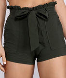 Frill Seeker Ruffle Waist Shorts provides a stylish start to creating your best summer outfits of the season with on-trend details for 2023!