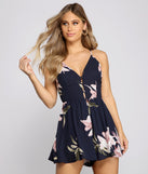 Sweet And Stunning Floral Romper provides a stylish start to creating your best summer outfits of the season with on-trend details for 2023!