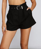 Elevated And Chic Paper Bag Shorts for 2023 festival outfits, festival dress, outfits for raves, concert outfits, and/or club outfits