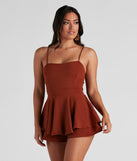 Sealed With Style Skater Romper provides a stylish start to creating your best summer outfits of the season with on-trend details for 2023!