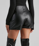 Sleek Look Faux Leather Shorts provides a stylish start to creating your best summer outfits of the season with on-trend details for 2023!