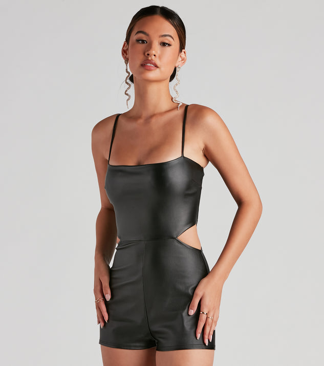 Nothing But Edge Coated Romper for 2023 festival outfits, festival dress, outfits for raves, concert outfits, and/or club outfits