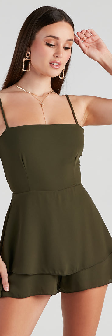 Finders Keepers Chiffon Romper provides a stylish start to creating your best summer outfits of the season with on-trend details for 2023!