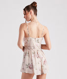 Floral Flow Chiffon Crochet Romper provides a stylish start to creating your best summer outfits of the season with on-trend details for 2023!