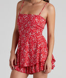 Sweet Beauty Ditsy Floral Romper provides a stylish start to creating your best summer outfits of the season with on-trend details for 2023!