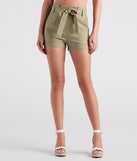 Chic And Polished Paperbag Shorts provides a stylish start to creating your best summer outfits of the season with on-trend details for 2023!