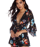 Date Night Floral Romper will help you dress the part in stylish holiday party attire, an outfit for a New Year’s Eve party, & dressy or cocktail attire for any event.