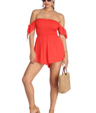 Ring The Alarm Smocked Romper provides a stylish start to creating your best summer outfits of the season with on-trend details for 2023!