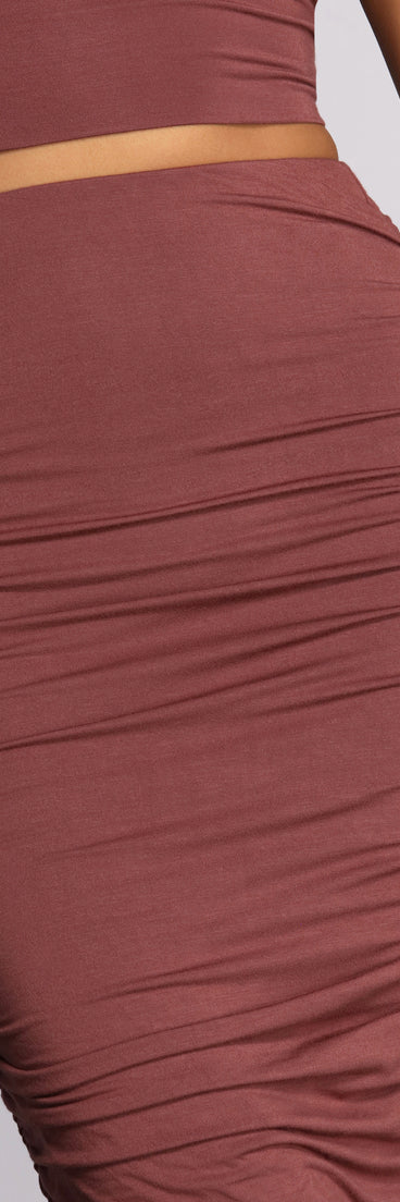 Be My Baby Midi Skirt