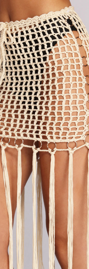 Beauty In Crochet Skirt provides a stylish start to creating your best summer outfits of the season with on-trend details for 2023!