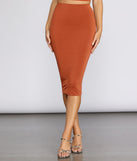 You’ll look stunning in the Sleek And Streamlined Midi Skirt when paired with its matching separate to create a glam clothing set perfect for a New Year’s Eve Party Outfit or Holiday Outfit for any event!