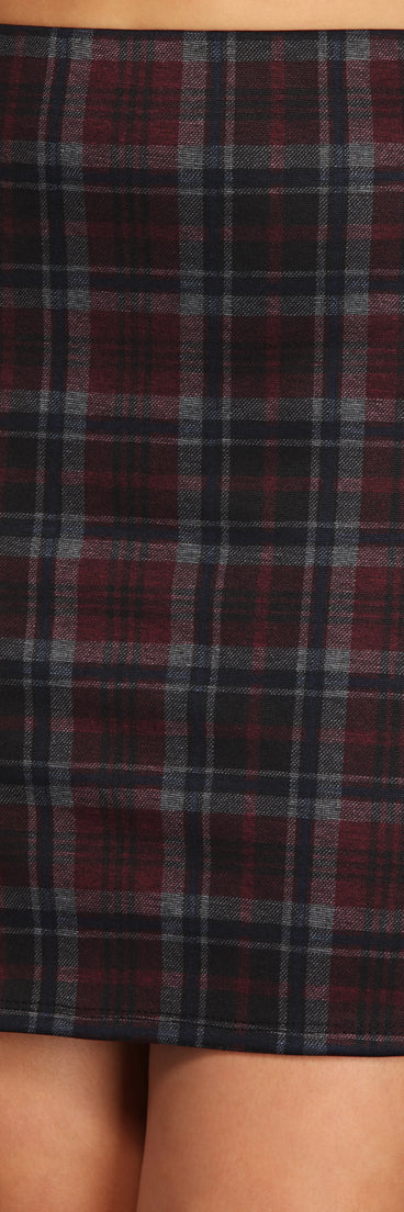 Plaid And Simple Mini Skirt for 2022 festival outfits, festival dress, outfits for raves, concert outfits, and/or club outfits