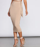 You’ll look stunning in the Basic Essential Double Layered Skirt when paired with its matching separate to create a glam clothing set perfect for parties, date nights, concert outfits, back-to-school attire, or for any summer event!