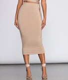 You’ll look stunning in the Basic Essential Double Layered Skirt when paired with its matching separate to create a glam clothing set perfect for parties, date nights, concert outfits, back-to-school attire, or for any summer event!