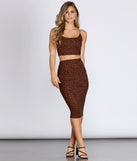 Sassy Spots Leopard Ribbed Skirt for 2022 festival outfits, festival dress, outfits for raves, concert outfits, and/or club outfits