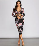 Flirty Florals Pencil Skirt provides a stylish start to creating your best summer outfits of the season with on-trend details for 2023!