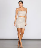 Waiting For Tonight Mini Skirt provides a stylish start to creating your best summer outfits of the season with on-trend details for 2023!