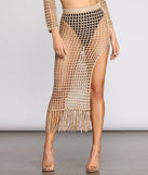 Boho Baby Crochet Fringe Skirt provides a stylish start to creating your best summer outfits of the season with on-trend details for 2023!