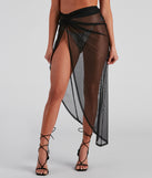 Knot Ur Average Babe Mesh Asymmetrical Maxi Skirt is a trendy pick to create 2023 festival outfits, festival dresses, outfits for concerts or raves, and complete your best party outfits!