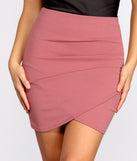 It's A Date Crepe Mini Skirt provides a stylish start to creating your best summer outfits of the season with on-trend details for 2023!
