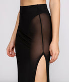 Wrap Me In Glam Mesh Maxi Skirt is a fire pick to create 2023 festival outfits, concert dresses, outfits for raves, or to complete your best party outfits or clubwear!