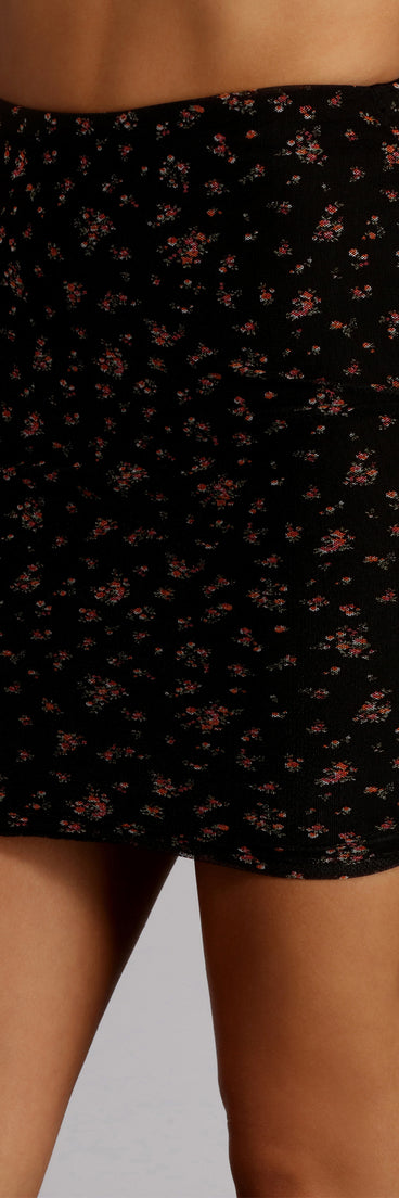 Daisy Darling Ruched Mini Skirt for 2023 festival outfits, festival dress, outfits for raves, concert outfits, and/or club outfits