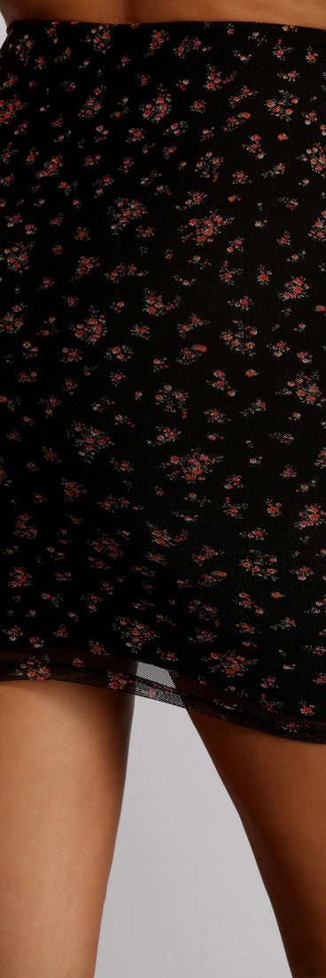 Daisy Darling Ruched Mini Skirt provides a stylish start to creating your best summer outfits of the season with on-trend details for 2023!