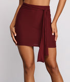 Classic Chic Tie Waist Mini Skirt provides a stylish start to creating your best summer outfits of the season with on-trend details for 2023!