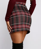 Moment In Plaid High Waist Mini Skirt provides a stylish start to creating your best summer outfits of the season with on-trend details for 2023!