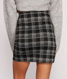 High Waist Faux Wrap Plaid Mini Skirt provides a stylish start to creating your best summer outfits of the season with on-trend details for 2023!