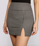 Check On It Checkered Mini Skirt for 2023 festival outfits, festival dress, outfits for raves, concert outfits, and/or club outfits